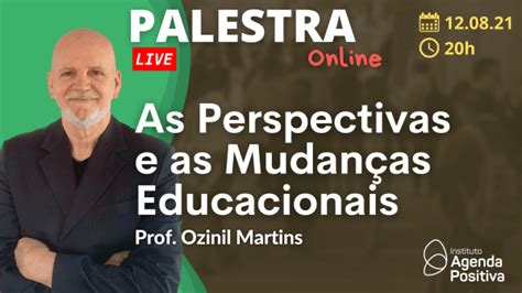 Palestra Online As Perspectivas E As Mudan As Educacionais Online