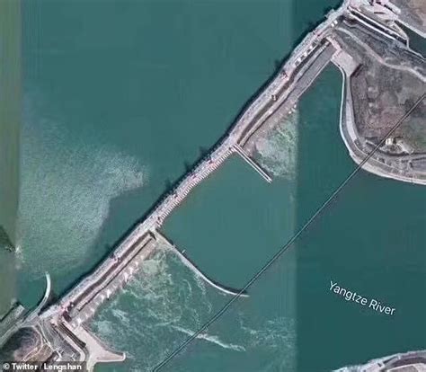 Three Gorges Dam Satellite View - Billye Sharleen