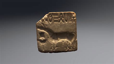 Seal from Mohenjo-daro (3D Image) - World History Encyclopedia