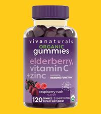 Amazon Viva Naturals Elderberry With Vitamin C And Zinc For Adults