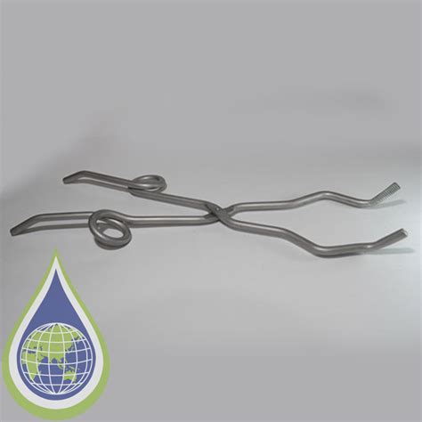 Crucible Tongs Heavy Duty With Hand Rest Made Of Stainless Steel