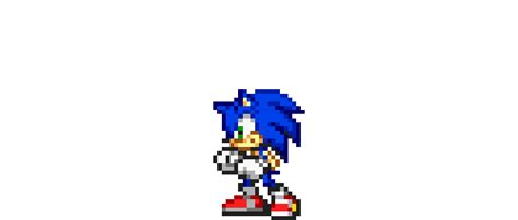 Sonic Battle Pose Sprite  By Foxeygamer87sonic On Deviantart