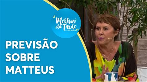 Marcia Sensitiva Fala Sobre Matteus Do Bbb Melhor Da Tarde Youtube