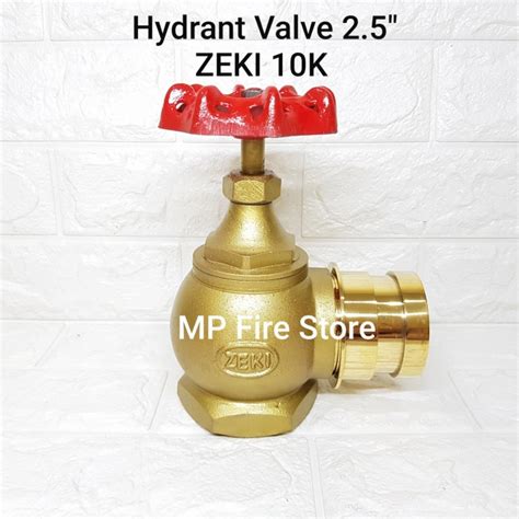 Jual Hydrant Valve Machino Pemadam Zeki 2 5 Inch Kuningan Shopee