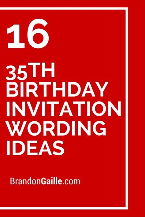 Top 10 birthday party invitation wording ideas and inspiration