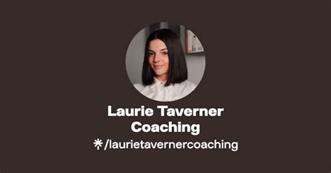 Laurie Taverner Coaching Instagram Tiktok Linktree