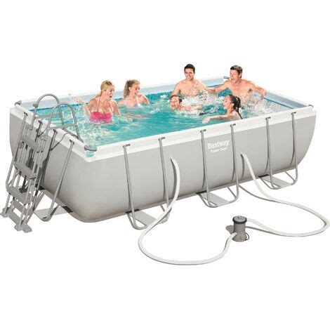 Piscina Fuori Terra Rettangolare X X Cm Bestway Power Steel