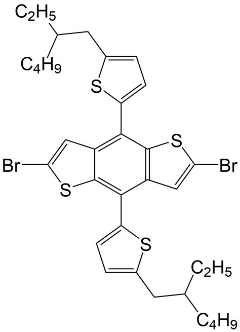 1482447 24 42 6 Dibromo 4 8 Bis 5 2 Ethylhexyl Thiophen 2 Yl Benzo 1