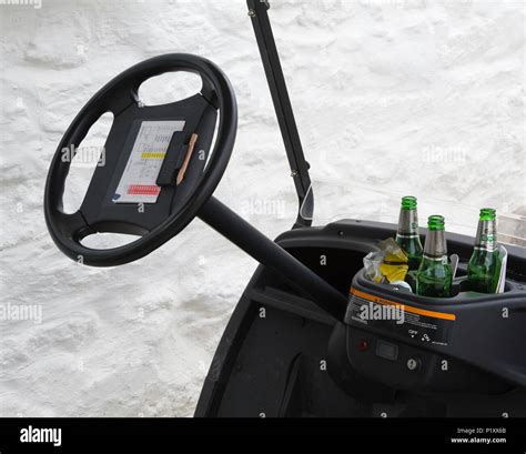 Empty Golf Cart Hi Res Stock Photography And Images Alamy