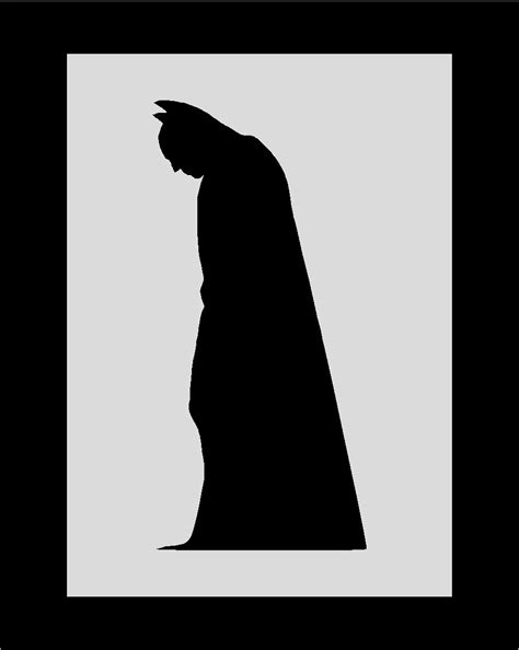 Batman Stencil