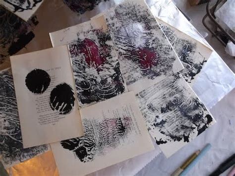 Mono Printing Part Youtube