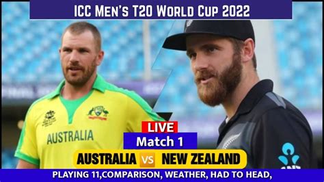 Cricket News Aus Vs Nz T20 World Cup Match 1 Highlights Australia