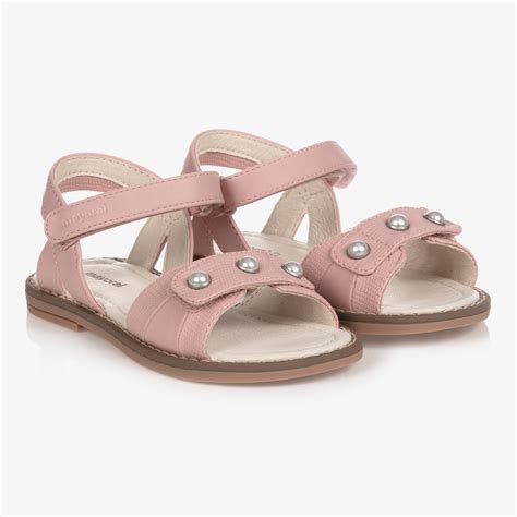 Mayoral - Teen Pink Glitter Sandals | Childrensalon