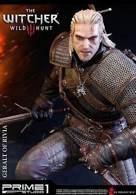 Prime The Witcher Geralt Of Rivia Premium Masterline Statue