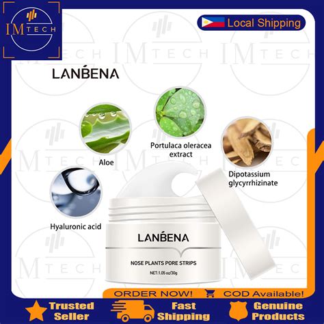 IMTech LANBENA NOSE PORE STRIPS | Lazada PH