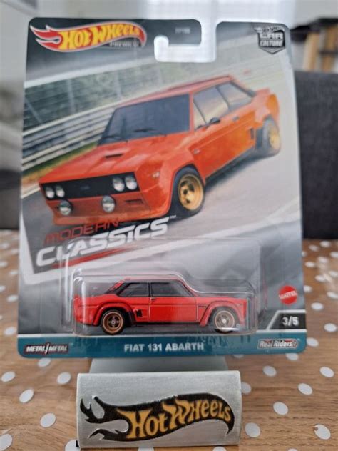 Hot Wheels Premium Modern Classic Fiat Abarth Neu Und Originalverpackt In Adlikon