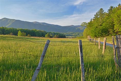 Cades Cove Great Smoky Mountains National Park Spring Scenic Landscape