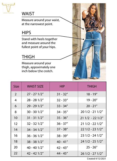 Women Pant Size Chart – Telegraph