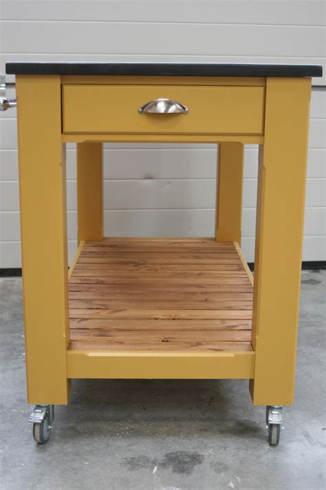 Butchers Block Trolley For Kitchens Devon Uk