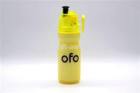 Double Wall Plastic Sport Spray Water Bottle Gift Away