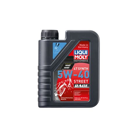 Motorbike 4T Synth 5W 40 Street Race Huile Moteur Liqui Moly 13