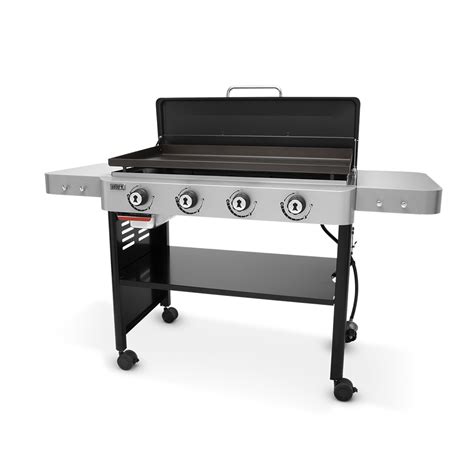 Weber Grills 36 Inch 4 Burner Freestanding Propane Gas Commercial Style Flat Top Griddle