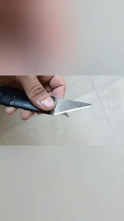 Как сделать электромонтажный нож своими руками - YouTube