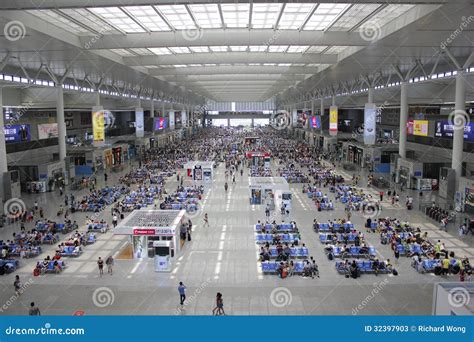 Shanghai Hongqiao Airport Terminal 2 Stock Image | CartoonDealer.com ...