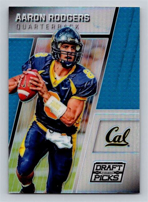 Panini Prizm Collegiate Draft Picks Aaron Rodgers Prizms Ebay