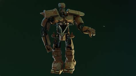 3D model ABC WARRIOR judge dredd VR / AR / low-poly | CGTrader