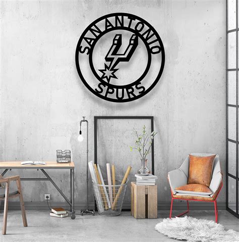 Personalized San Antonio Spurs Sign Nba Basketball Wall Decor Gift For