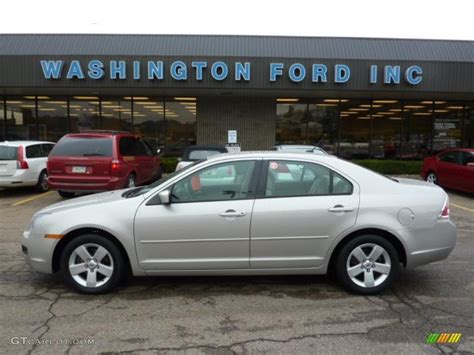 2007 Silver Birch Metallic Ford Fusion Se V6 Awd 38342428 Photo 16 Car Color