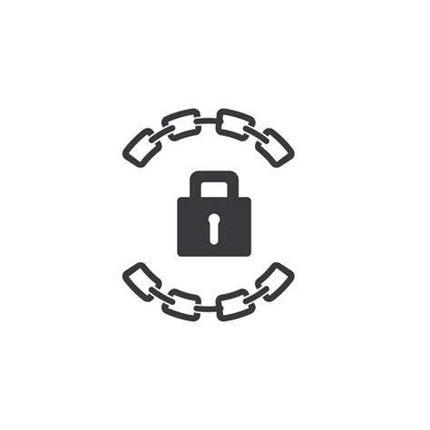 Premium Vector Chain And Padlock Business Corporate Abstract Unity