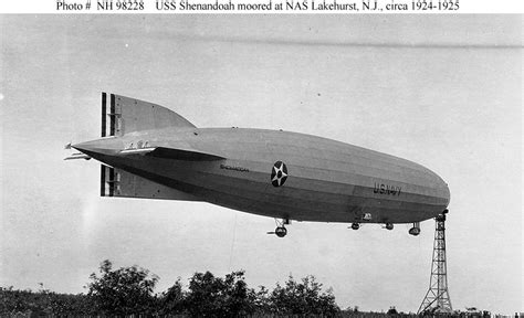 Rigid Airships Photo Index Uss Shenandoah Zr 1