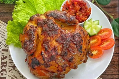 Resep Ayam Bakar Plus Sambalnya Mudah Bisa Pakai Teflon Atau Grill