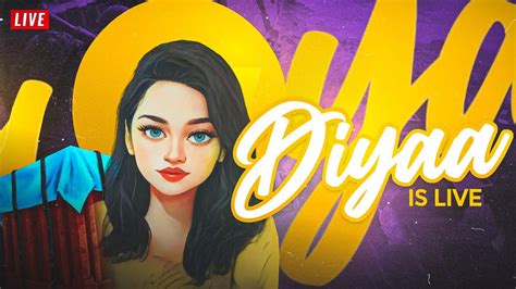 Bgmi Girl Gamer Live Streamjoin Diya With Team Codebgmi Live Stream