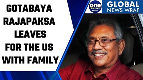 Former Sri Lankan President Gotabaya Rajapaksa Leaves For Us Oneindia