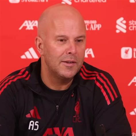 arne slot press conference mohamed salah statement alisson