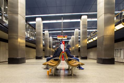 Subway stations of the Moscow-City :: Behance