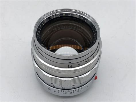 【中古：b 並品 】ライカ ズミルックスm 50mm F1 4 クローム 2140121786211 中古カメラ・レンズ販売 新宿