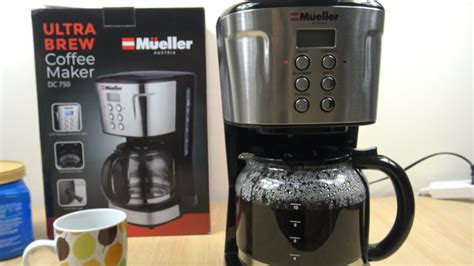 Mueller Ultra Brew 12 Cup Coffee Maker Demo Youtube