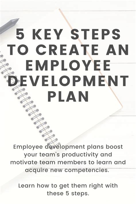 5 Key Steps To Create An Employee Development Plan In 2024 Employee Development Employee