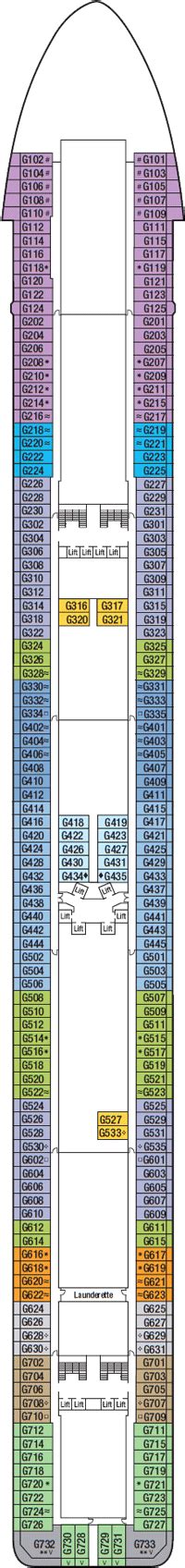 Britannia Deck Plans- P&O Cruises Britannia Cruises: Travel Weekly
