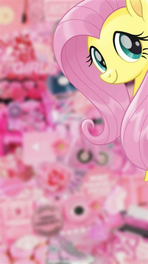 ~wallpaper fluttershy MLP | Unicornios fofos, Fluttershy, Pôneis