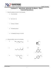 Master Alcohols Phenols Ethers Organic Chemistry Tutorial Course Hero