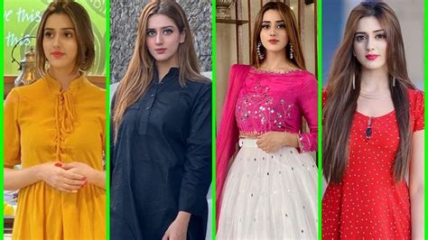 Beautiful And Stylish Actor Jannat Mirza Dress Designs Jannat Mirza