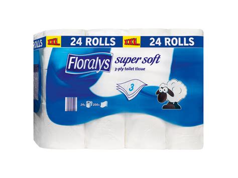 multiPROMOS Floralys Papel Higiénico 3 Folhas XXL