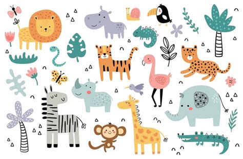 Baby Animals Clipart: Over 88,343 Royalty-Free Licensable Stock Vectors ...