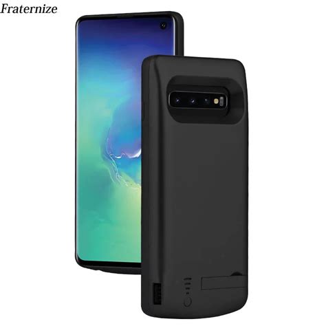 Caso Carregador De Bateria Prova De Choque Para Samsung Galaxy S10 Plus S10e Power Pack Backup