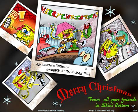 Spongebob At The X Mas Party By Anniemae04 On Deviantart